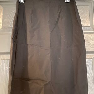 Banana Republic black pencil skirt